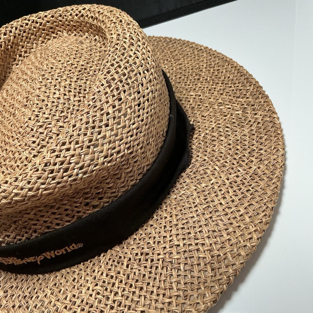 Disney Walt Disney World Adult Straw Sun / Shade Hat - Picture 3 of 10